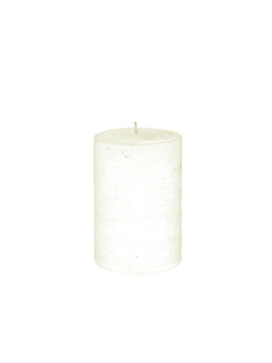 Iliadis Scented Candle Taper with Scent Vanilla Ecru 1pcs