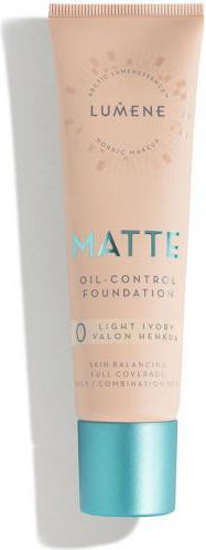 Lumene Matte Oil-control Foundation Matting Foundation 0 Light Ivory 30ml