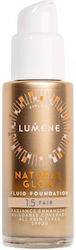 Lumene Natural Glow Fluid Foundation SPF 20 Illuminating Smoothing Liquid Make Up Shade 1.5 Fair 30ml Lumene Natural Glow Fluid Foundation SPF 20 Illuminating Smoothing Liquid Make Up Shade 1.5 Fair 30ml
