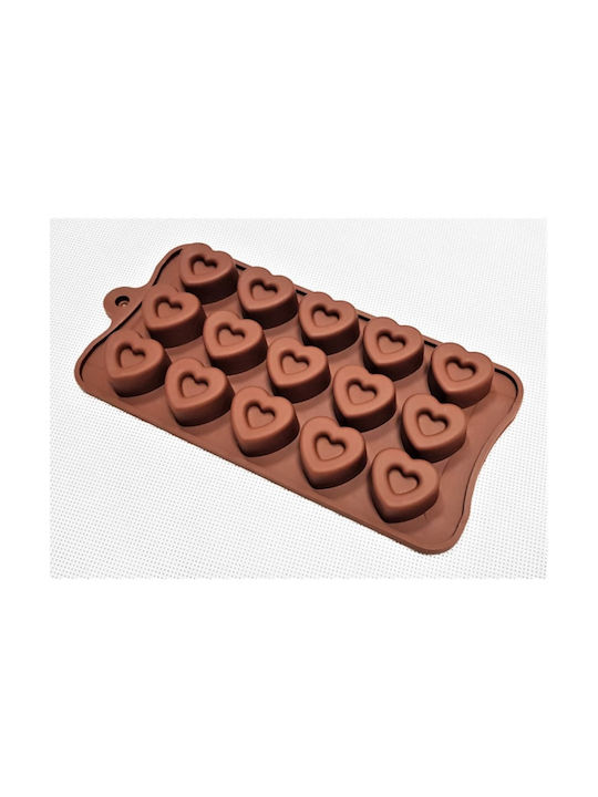 Silicone Baking Pan Chocolate 21.5x10cm