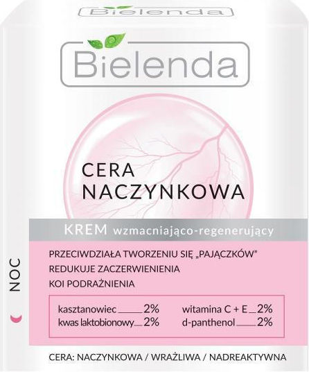 Bielenda Cera Naczynkowa Cream Face Night 50ml