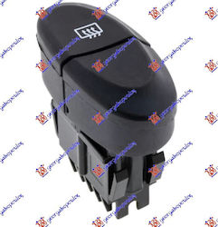 Heated rear windscreen switch 4pin Renault Megane L B 96-98 7700841243 1 pc