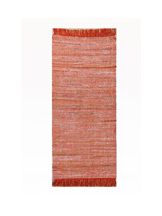 Tzikas Carpets Χειροποίητο Χαλί Ορθογώνιο Βαμβακερό Πορτοκαλί