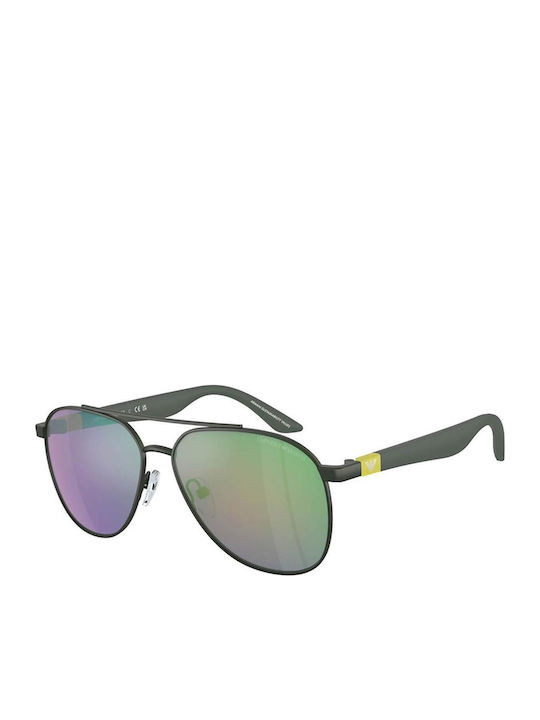 Emporio Armani Aviator Kinder-Sonnenbrillen Grüne
