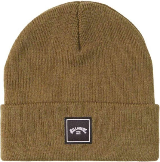 Stacked Beanie Masculin Căciulă Tricotat în culoarea Maro
