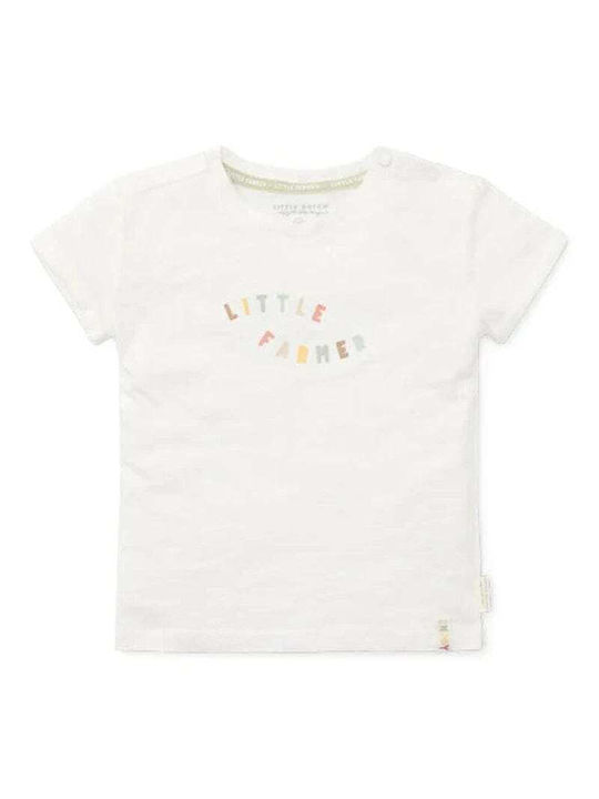 Little Dutch Kinder Shirt Kurzarm Aus Weiß