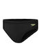 Speedo Logo Costum de baie pentru copii Slipi Black