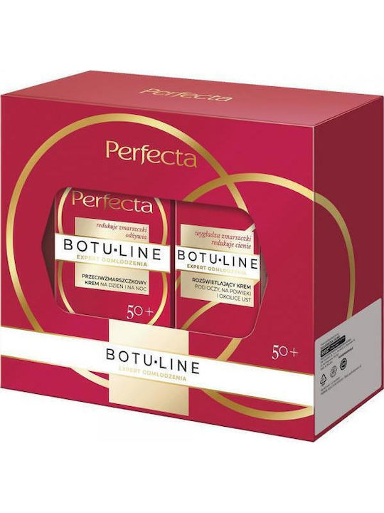 Perfecta Botu-line Set Anti-Falten Tages-Nachtcreme 50+ 50ml + Illuminierende Augencreme 15ml