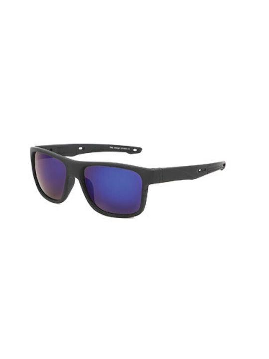 V-store Men's Sunglasses with Black Frame and Black Lens 20.543BLACK