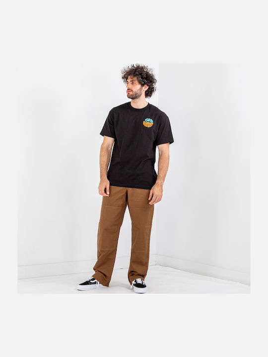 Authentic Trousers Chino Elastic in Loose Fit Brown