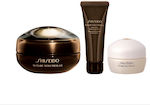 Shiseido Future Solution Lx Eye Lip Contour Cream Case 3 Pcs Eye Lip Contour Cream 17 Ml + Cleansing Foam 15 Ml + Cream 15 Ml