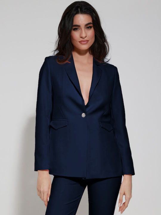 Tresor Blazer pentru femei Sacou blue