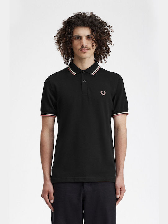 Fred Perry Мъжка Блуза Поло Черно