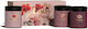 Hiskin Lady Flowers Set Bath Salt 200ml + Body Scrub 200ml + Body Butter 200ml