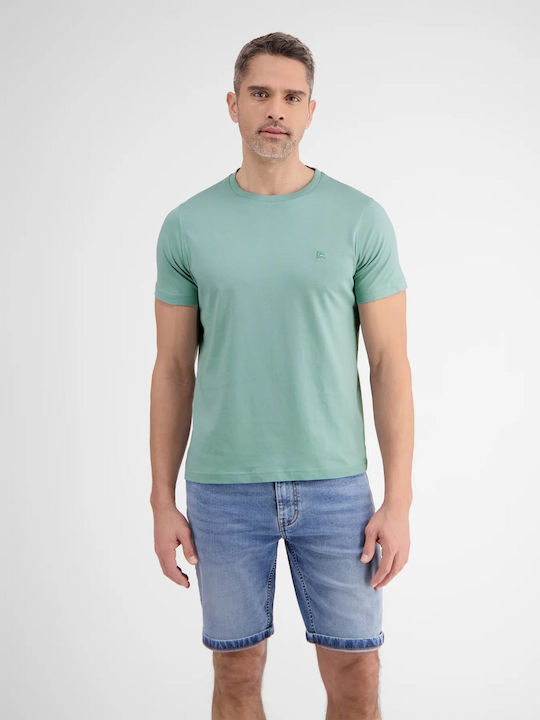 Lerros Мъжка тениска с къс ръкав Тюркоазен