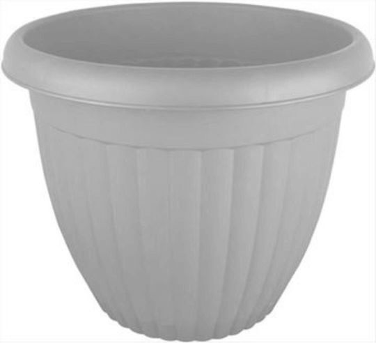 TnS Pot Plastic Silver 30x30cm.