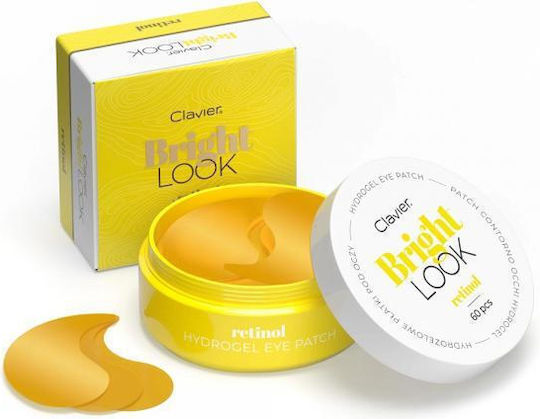 Clavier Bright Look Hydrogel Augenpflaster Retinol 60 Stück