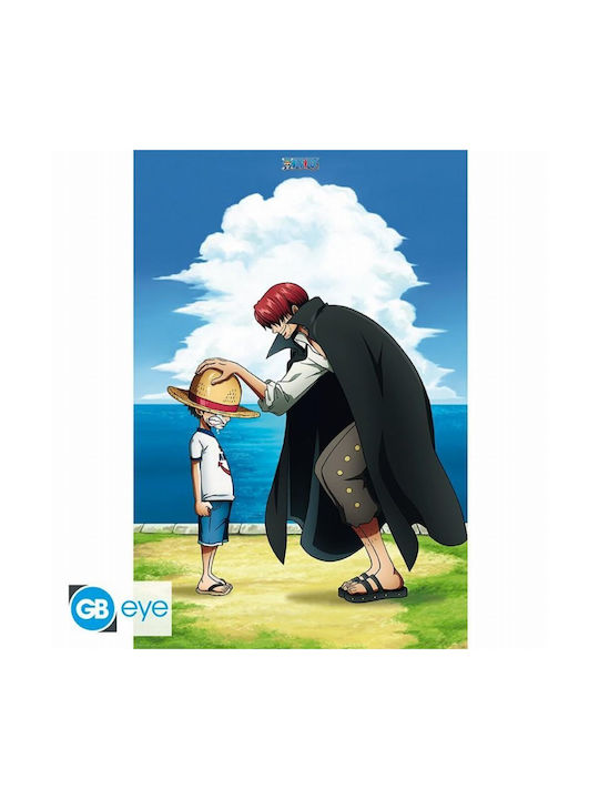 One Piece Shanks & Luffy Αυθεντική Αφίσα 92x61cm