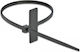 Benman Plastic Cable Ties 300mm x 4.8mm in Black Colour (100 pcs) 70961