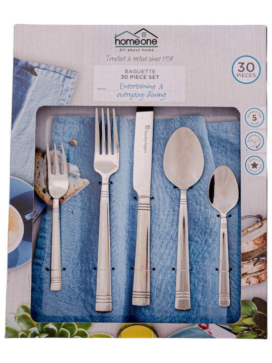 Homeone Cutlery Set Stainless 30pcs