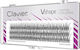 Clavier Vshape Fishtail Eyelashes Tufts Eyelashes 8mm