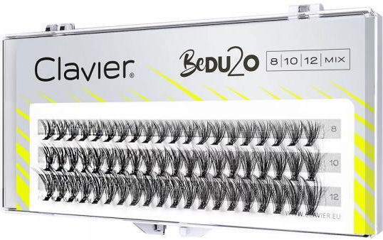 Clavier Bedu2o Double Volume Eyelash Tufts Mix 8-10-12mm