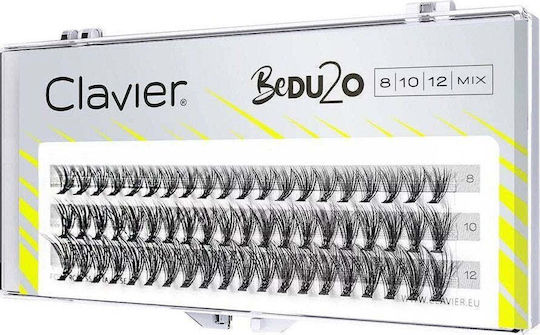 Clavier Bedu2o Двоен обем мигли Смес 8-10-12 мм