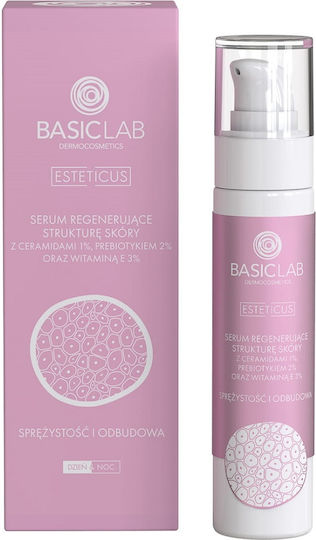 Esteticus Serum Regenerierende Hautstruktur Ceramide 1% Prebiotic 2% Vitamin E 3% 50ml