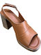 Leather Sandals Anatomic Brown