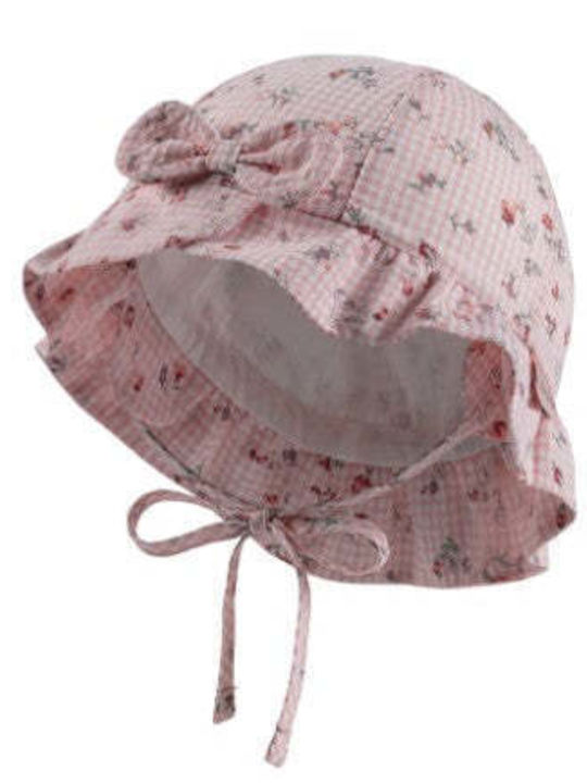 Sterntaler Kids' Hat Fabric Pink