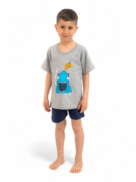 Nina Club Kids Pyjamas Summer Cotton grey