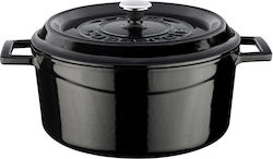 Lava Cast Iron Professional Pot with Diameter 24cm.