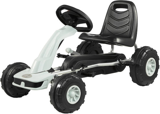 Chester Go Kart Μονοθέσιο με Πετάλι Γκρι για 3+ Ετών