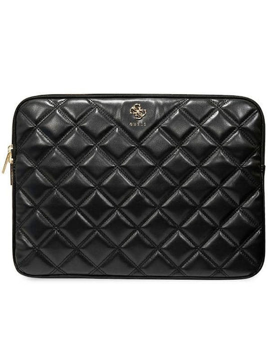 Guess Quilted 4G Θήκη για Laptop 16" σε Μαύρο χρώμα