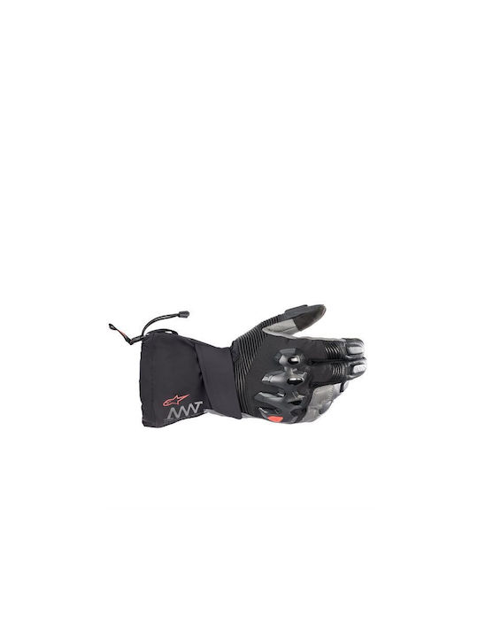Alpinestars AMT-10 Ανδρικά Γάντια Μηχανής Δερμάτινα Αδιάβροχα Γκρι