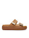 Brooklyn Luxe Sandale Casual Damă Maro