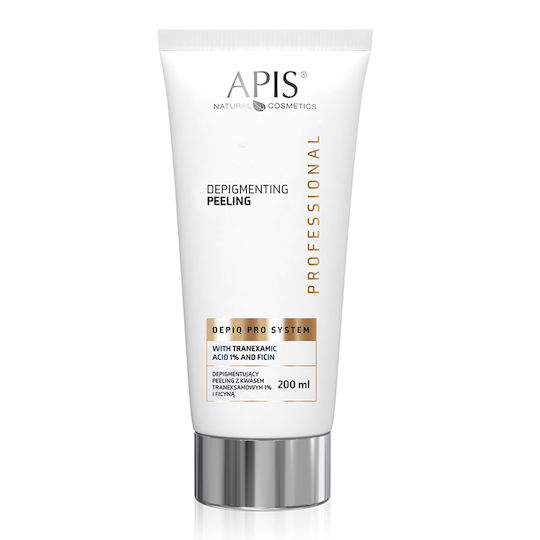 Apis Depiq Pro System Depigmenting Peeling Tranexamic Acid 1% Ficin 200 Ml
