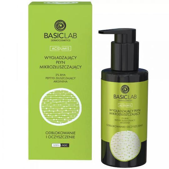 Basiclab Acidumis Smoothing Micro-exfoliating Fluid 2% Bha Exfoliating Tripeptide 100ml