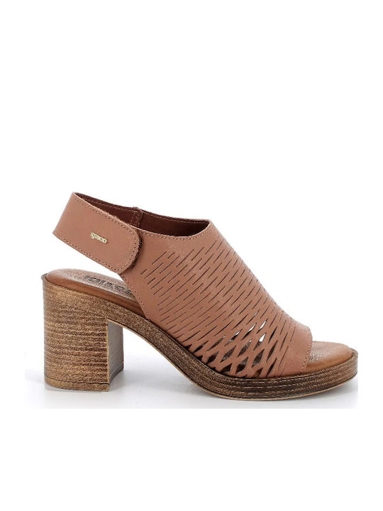 Igi&Co Din piele Sandale Tabac maro