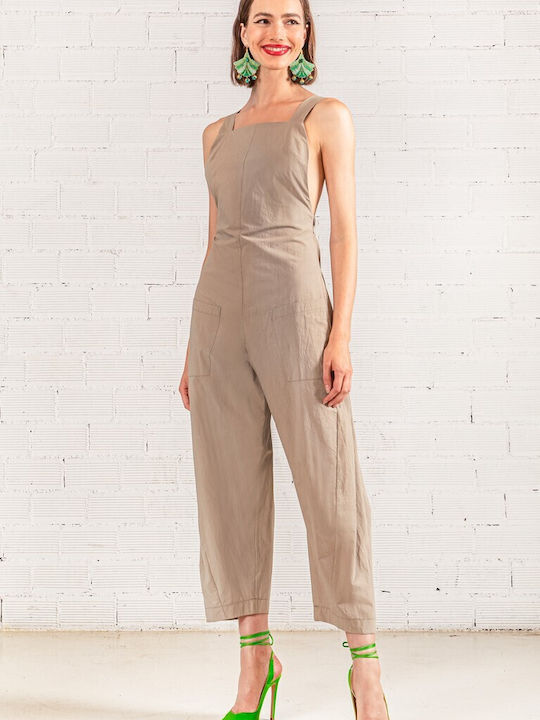 Women's One-piece Suit BEIGE