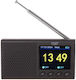 Adler AD-1198 Μπαταρίας με Bluetooth και USB Μαύρο