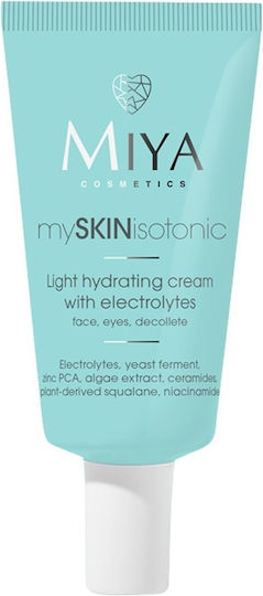 Miya Cosmetics Лека Крем Прза для Дневна Защита Хидратация Несъвършенства по кожата и Регулация на омазняването с Ниацинамид & Церамиди 40мл