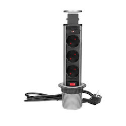 Orno OR-AE-1347(GS) Rack Multi-Socket