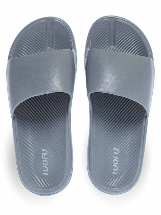 Luofu Ανδρικά Slides Γκρι
