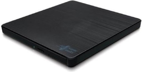LG Εξωτερικός Οδηγός Εγγραφής/Ανάγνωσης DVD/CD για Desktop Μαύρο