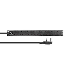 Lanview LVR-3MUK-SPD-UK8 Rack Power Strip Lanview LVR-3MUK-SPD-UK8 Rack Power Strip