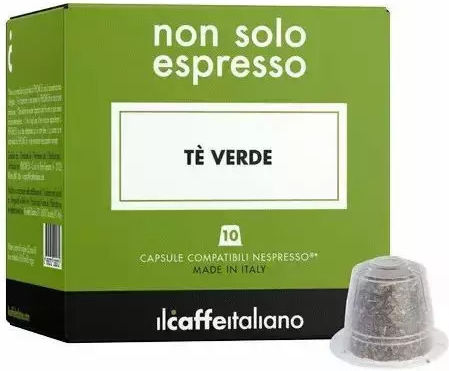 Πράσινο Τσάι Συμβατό Nespresso Il Caffe Italiano 10 Κάψουλες