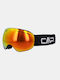 CMP Ski- & Snowboardbrille Erwachsene Orange mit Linse in Orange Farbe