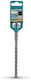 Bormann Four-Cut Drill with SDS Plus Shank 6x160mm