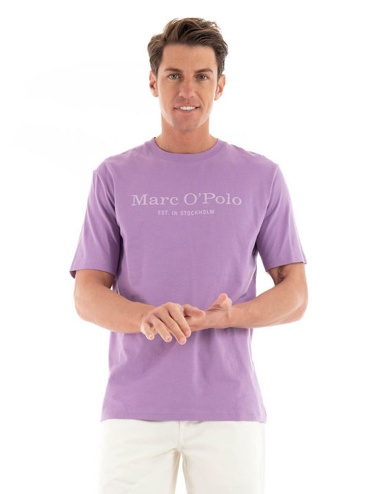 Marc O'Polo Men's Short Sleeve Blouse Lilac